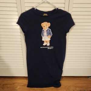 Polo by Ralph Lauren Navy Kids Casual Dress